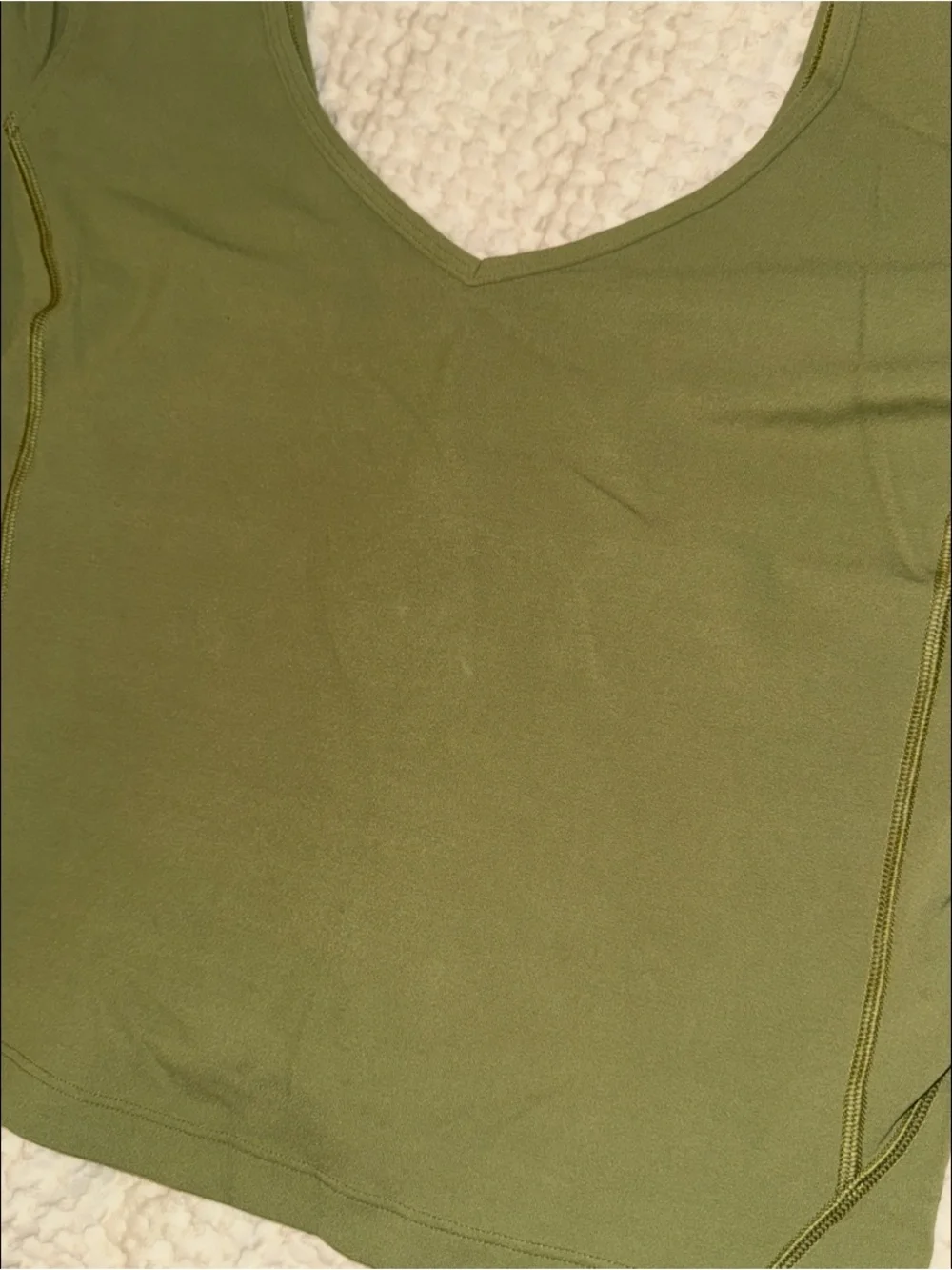 Lululemon Align T-Shirt in Bronze Green, size 6